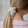 Polka Dot Hair Scrunchie