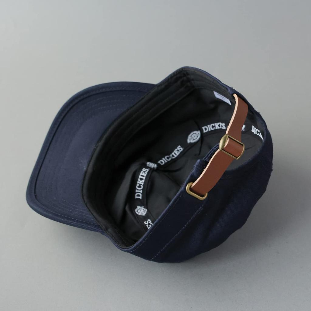 Dickies Basic Work Cap, Unisex, Men's and Women's (JP, Alphabet, Free Size, Navy (Short Brim))