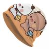 Boba Mochi Peach And Goma By Beanies Caps For Hip Hop Winter Warm Knitting Hat Adult Anime Panda Bubu Dudu Bear Bonnet Hats