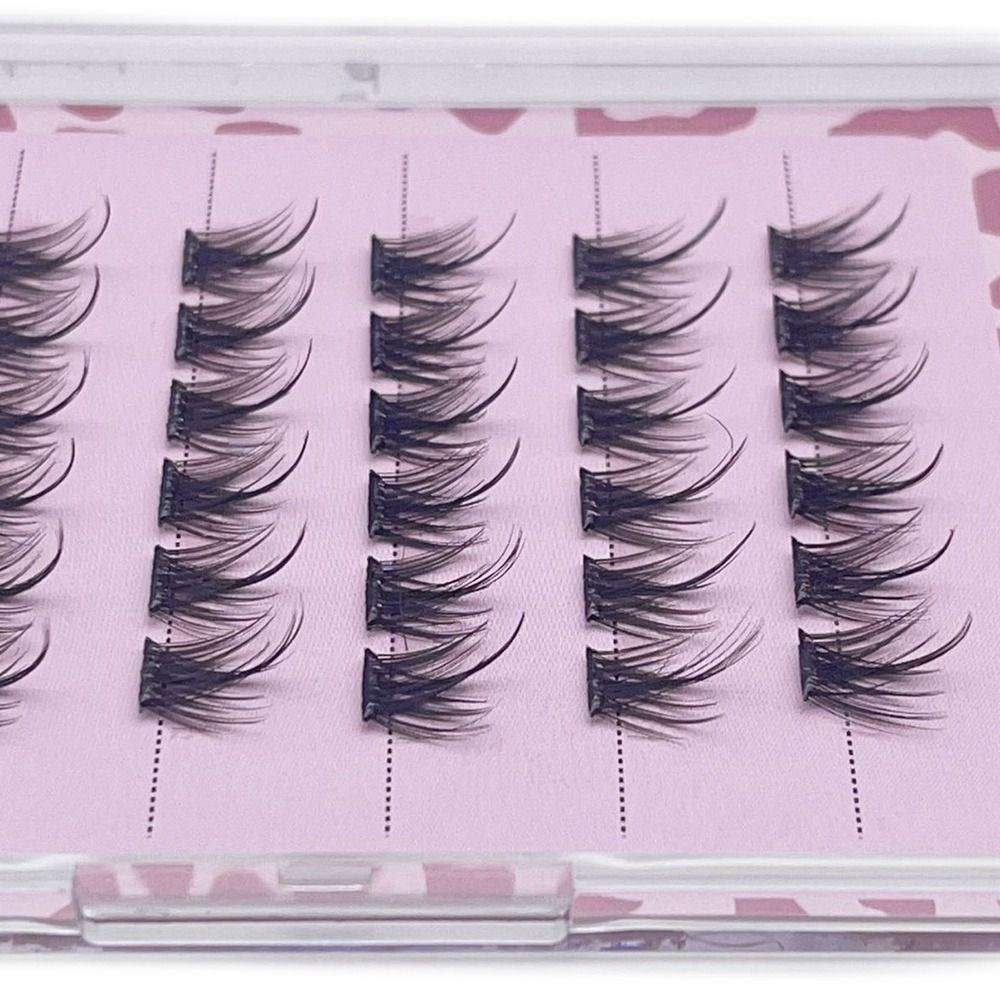 No Glue Needed Self Adhesive Eyelashes Self Adhesive Self Adhesive Lash Clusters  for Beginners