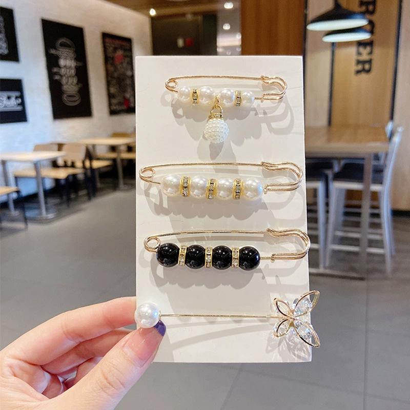 6/8Pcs Metal DIY Accessories Corset Brooch Clothing Leak Proof Fashion Women