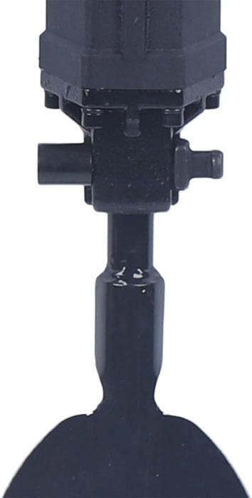 Excavatrice à essence 52cc 1900w plantation d'arbres pelle portable 2 en 1 excavatrice tige marteau