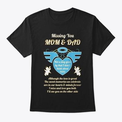 Έλλειψη Μαμάς και Μπαμπά σε Μνήμη Τυπικό Unisex T-Shirt