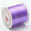Crystal Elastic Line, Flat Rubber Band Rope 60 Meters Per Roll, Bead Line Diy Jewelry Accessories