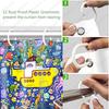 Underwater World Shower Curtain Cartoon Submarine Colorful Marine Life Nautical Sea Animals Life Summer Ocean Theme Bath Curtain