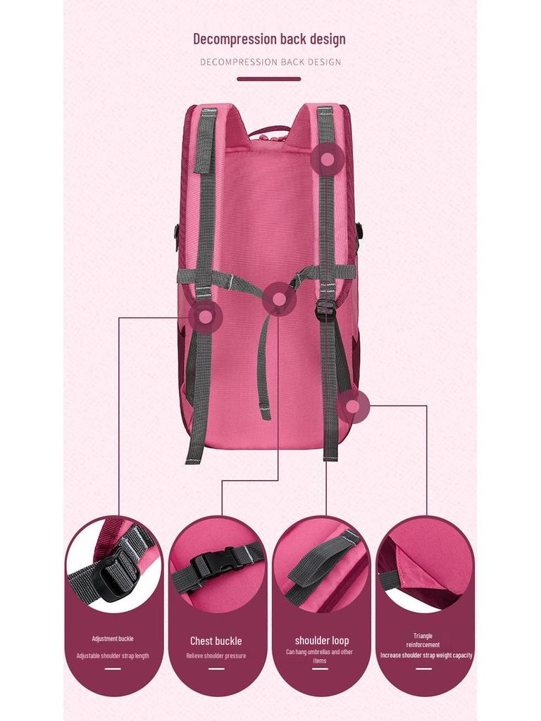 Unisex Lightweight Travel Backpack - Large Capacity, Versatile for Outdoor, Commuting, and Casual Use