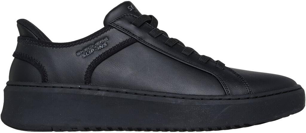 Skechers Court Break - кроссовки с двойной вентиляцией черного цвета