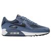Nike Air Max 90 Diffused Blue Men Sneakers White Black Obsidian FD0664-400