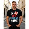 It'S Coming Home T-Shirt, England Football Fan Tee, St George'S Cross Graphic, National Team Souvenir, Unisex Streetwear, Gift for Football