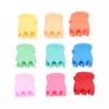 100pcs Mini Claw Clips Tiny Cute Hairpin Hair Accessories Children Mix Color Hair Clamps for Girls