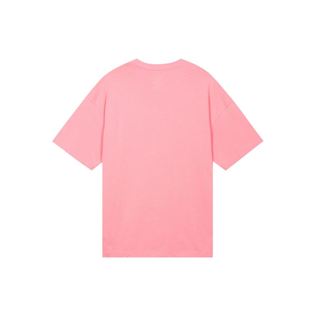 Nike Sportswear Essential Solid Logo Standard Round Neck Loose Short Sleeve Drop Shoulder T-Shirt Women T-Shirt Coral Chalk DX7911-611