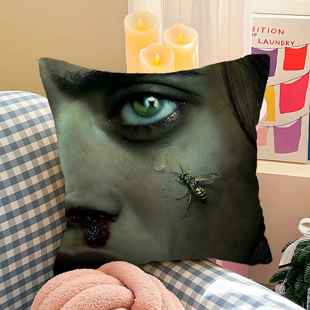 Psychological Horror Series Yellowjackets Pillow Gift Home Office Decoration Pillow Bedroom Sofa Car Cushion CoverPillow Case
