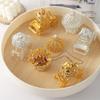 X6HE Multifunctional Alloy Jewelry Holder Halloween Pumpkin Carriages Art Piece For Room Decors