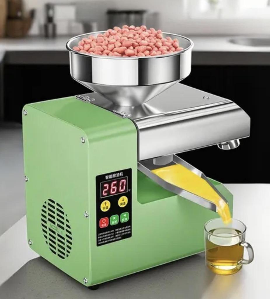 R6 R6S R8S Automatic Small Household Oil Press - Smart Temperature Control, Cold & Hot Press