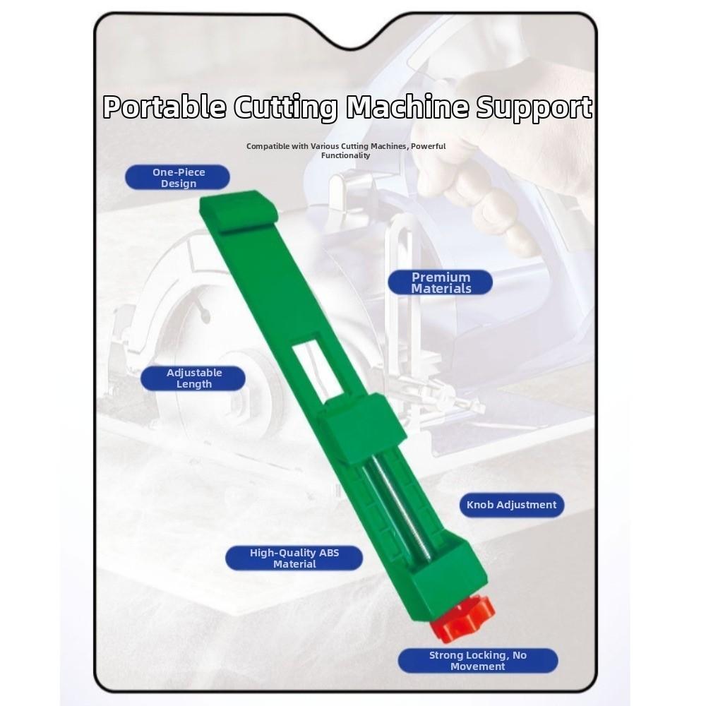 Adjustable Cutting Machine Base Guide Rail High-Precision Edge Positioner for Woodworking