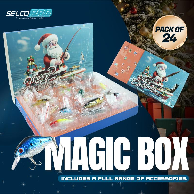 Selco Fishing Lure Kit Gift Box for Freshwater Predator 325g