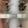 Feather Boa Ostrich 8-10cm Trim Long For Sewing Party Crafts Clothes Hat Dress 2Yards 1.82Meter Plumas Strip Black White Pink