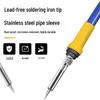 2-in-1 Digital Hot Air Gun & Soldering Station with Touchscreen Display