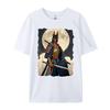 Doberman Dog Samurai Japanese Retro Ukiyo E Warrior Doberman T Shirt Men 100 Cotton Mans Camiseta Masculina Vintage