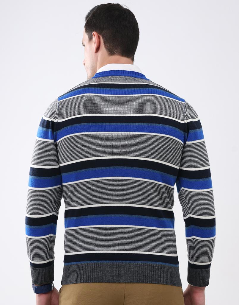 Monte Carlo Men V Neck Full Sleeves Pullover