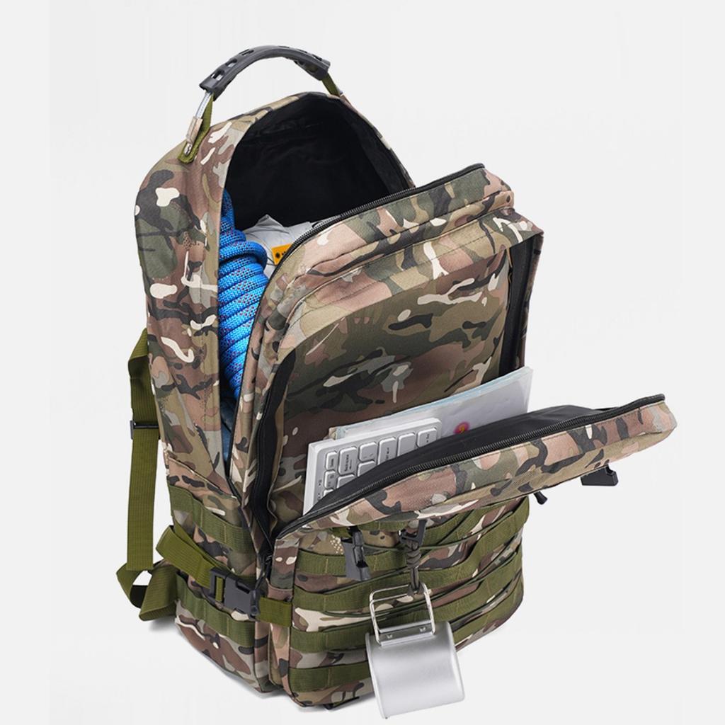 Schoolbag New Mountaineering Bag Outdoor Professional Men's and Women's Sports Backpack Camouflage Military Fan Travel Hiking Mountain Climbing