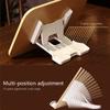 Book Holder 13.5x9.3in Foldable Stand for Reading with Page Holder Clip Mutifunctional Adjustable Stand Hold Books