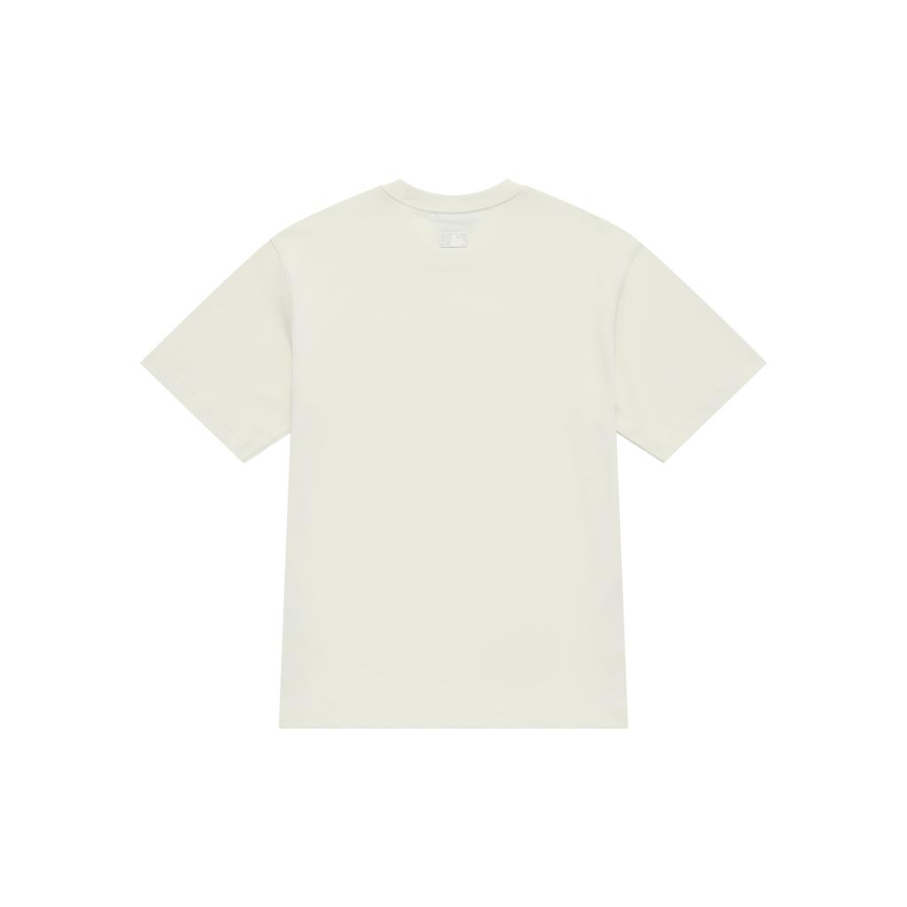 New MLB New York Yankees Basic Collection SS25 T Shirt Unisex Ivory 3ATSB0253-50CRS