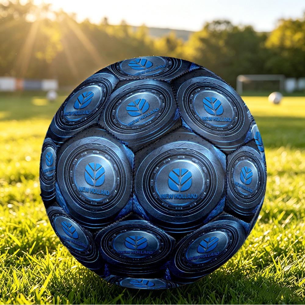 New Holland Print Standard Size 5 Soccer Ball Durable Shock?Absorbing Ball For Training Match Outdoor Play