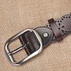Hollow needle buckle women's belt - casual belt for jeans