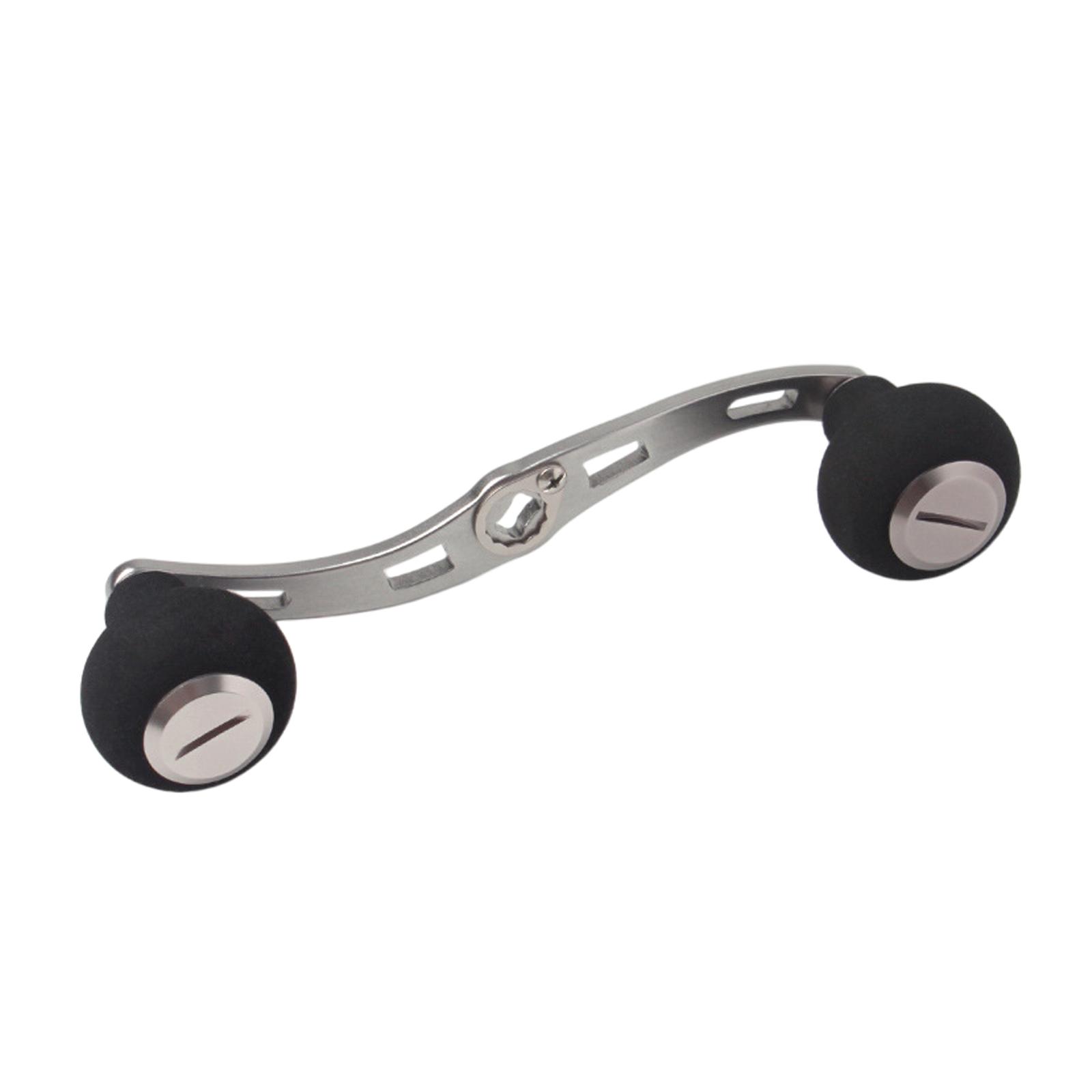 140mm Baitcaster Handle Compatible with Abu Garcia and Daiwa Lure Reel Handle for Baitcasting Reels Power Crank Accessory