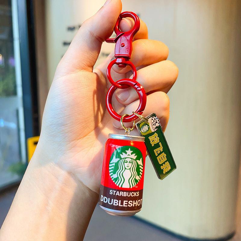 Portachiavi Mini Lattina di Soda in Resina Realistica Accessori alla Moda per Feste e Regali