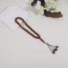 Imitation Wood 33-Bead Handheld Muslim Prayer Rosary Bracelet