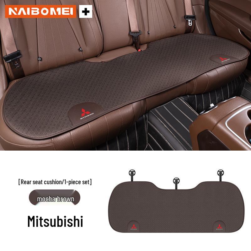 Mitsubishi Car Seat Cushion and Lumbar Support Pad for Lancer, EX, ASX, Outlander, Pajero - Four Seasons Use