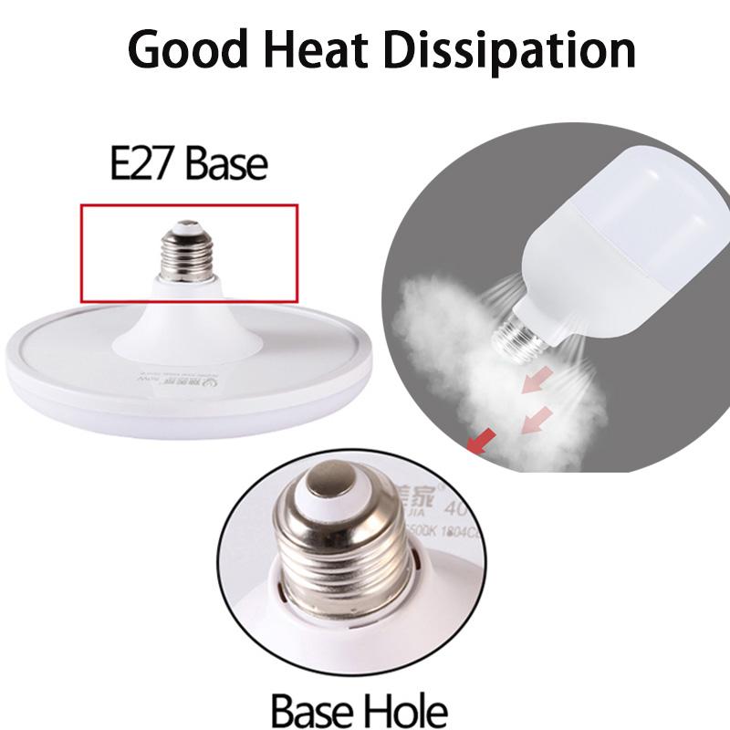 E27 Led Bulb 220V LED Lamp Light Bulbs 15/20/30/40/50W 60W UFO Spotlights Bombillas Ampoule Led Lights