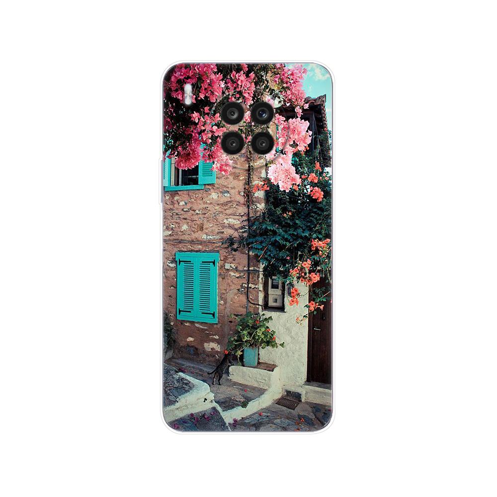 For Honor 50 Lite Case 6.67 Inch Silicon Back Cover Phone Case For Huawei Honor 50 Lite Soft Case TPU Bumper 50Lite Light Funda