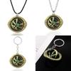 Doctor Eye Strange Of Agamotto Necklace With Spin Pendant And Keyring For Gift