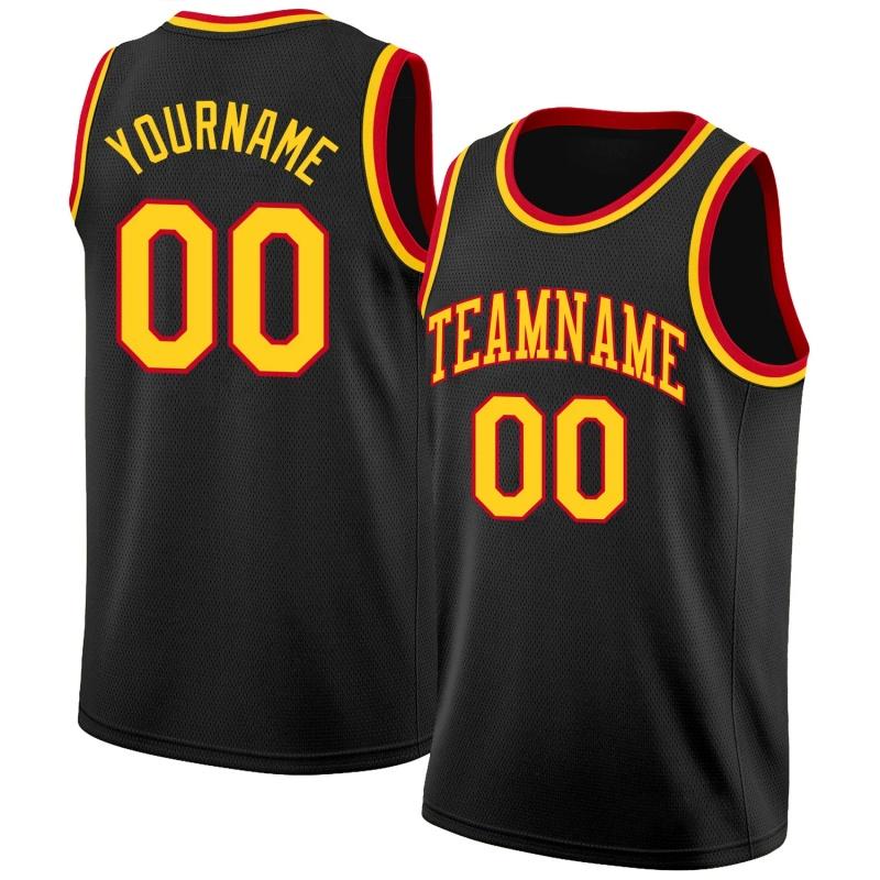 Men's Colorful Basketball Jerseys Pattern Tank Customized Name Numbers Tees Summer Sports O-Neck Vest Tops