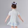 Deesha Girls' Sweet Academic Style Summer Shirt Dress