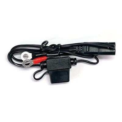 Καλώδιο Σύνδεσης Μοτοσυκλέτας Meltec MC-1 (Τύπος Κυκλικού Ακροδέκτη), Μαύρος