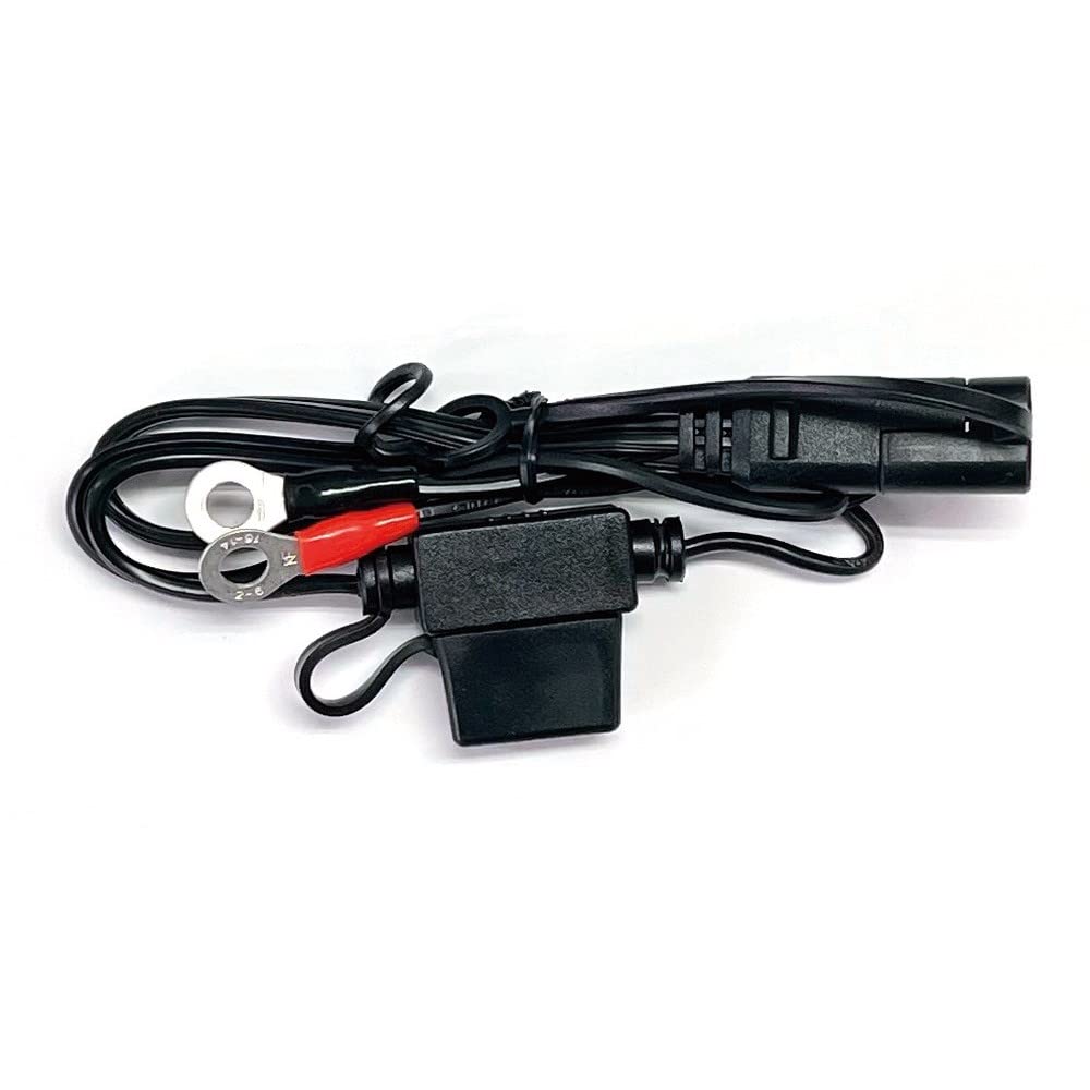 

Соединительный шнур для мотоциклетного аккумулятора Meltec MC-1 (Круглый тип клемм), черный