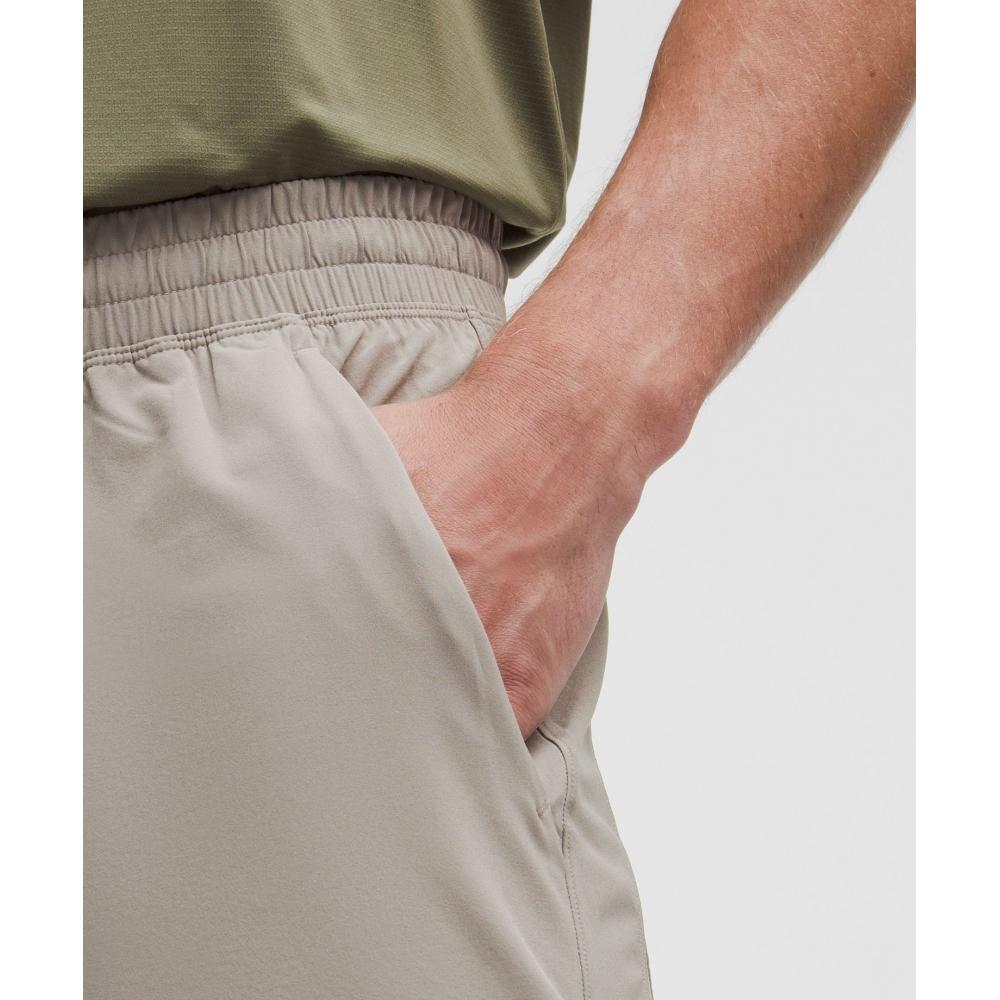 Lululemon Pace Breaker Linerless Short 5  Warm Ash Grey