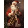 Vintage Christmas Metal Wall Decoration, Holiday Sticker Sign