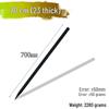 Junwen Extended Heavy-Duty Pointed Steel Pry Bar Chisel