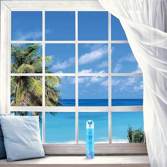 Godrej Aer Spray | Room Freshener for Home & Office - Cool Aqua (220 Ml) | Long-Lasting Fragrance