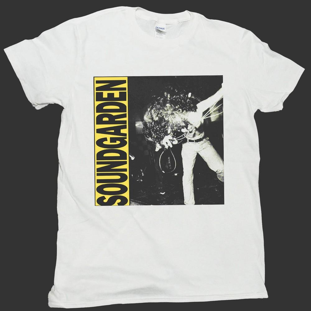 SOUNDGARDEN GRUNGE ROCK METAL TSHIRT unisex S3XL Unisex T-Shirt L