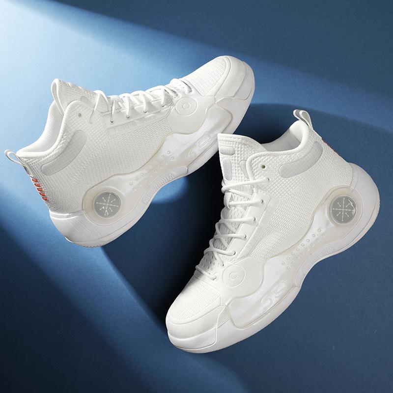 Men's shoes spring and autumn men's casual basketball sports shoes outdoor high-top single shoes versatile fashion sports shoes