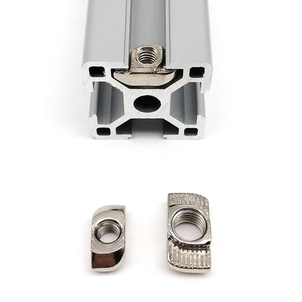 50/30/20 pezzi M3 M4 M5 M6 Dado a T a forma di T a scorrimento Martello per Profilo in Alluminio Serie 20 30 40 Scanalatura Estrusa Binario