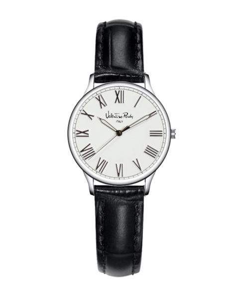 

[Valentino Rudy] Valentino Rudy Women s Leather Fashion Wristwatch VR213531A-WTBKL FREE