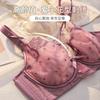 French Lace Mesh Underwear Women's Big Breasts Show Small Breasts, Gather and Close Secondary Breasts, Anti-sagging Soft Steel Ring, Sexy Bra Cover