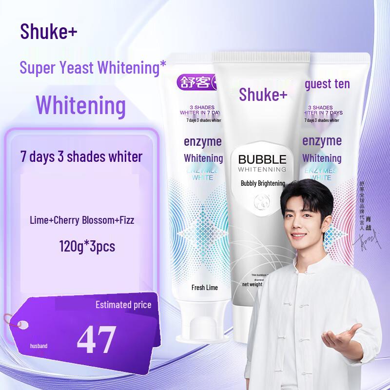 

Shuke Enzyme Whitening & Fresh Breath Toothpaste